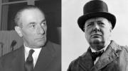 Enrico Mattei e Winston Churchill 